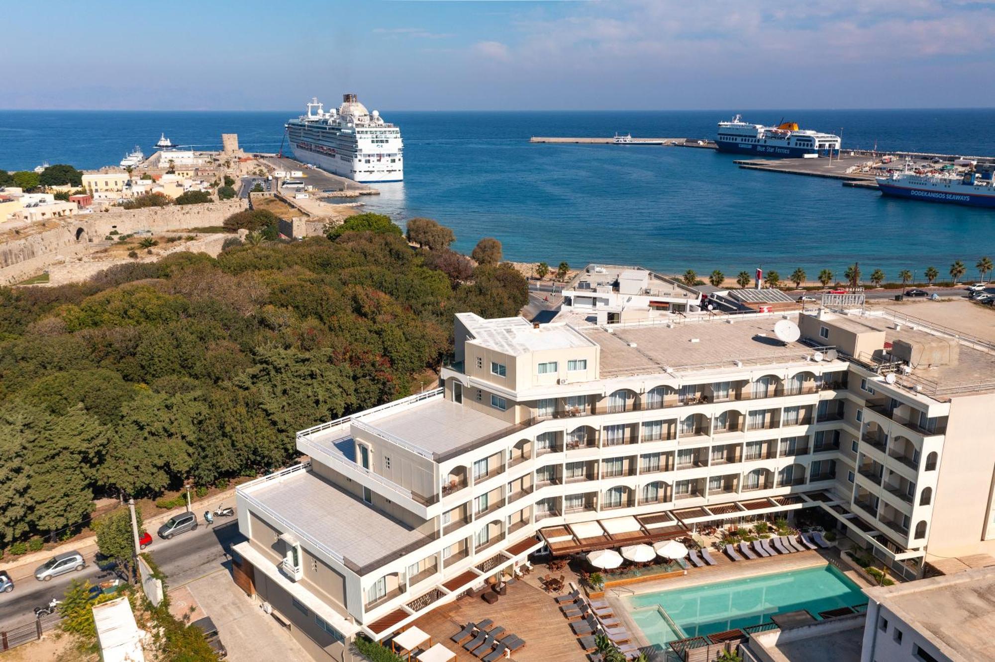 Athineon Hotel Rhodes City Екстер'єр фото